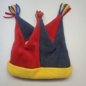 Jester Old Navy Cold Weather Beanie Hat Red, Blue, Orange, Yellow 4T-5T